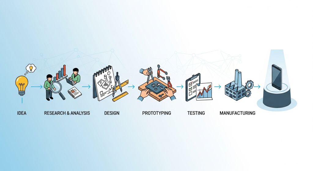 Stages of product development